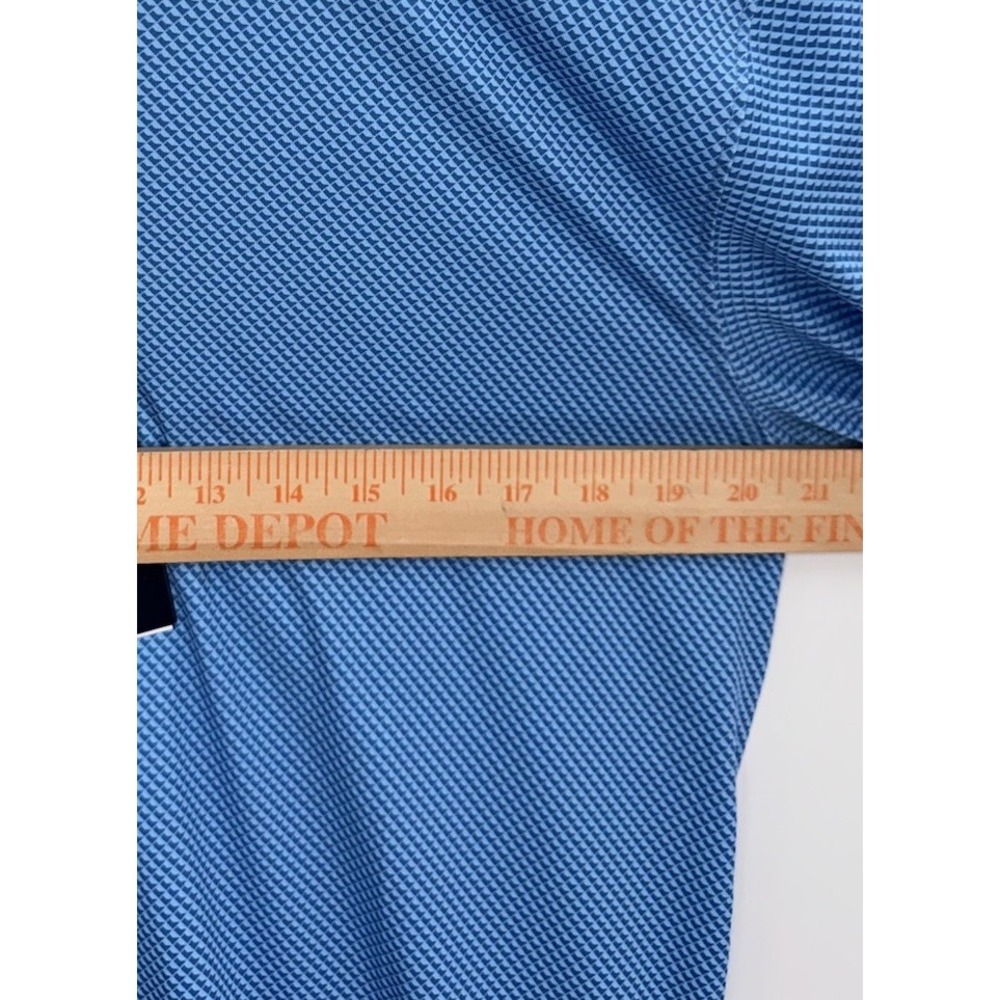 New Holderness & Bourne BYRD Polo Seashore Sankaty Blue Medium All Over Print - Picture 3 of 9
